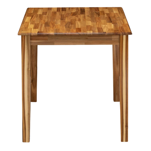 Rectangular Wooden Kitchen Dining Table – Modern Space-Saving Design