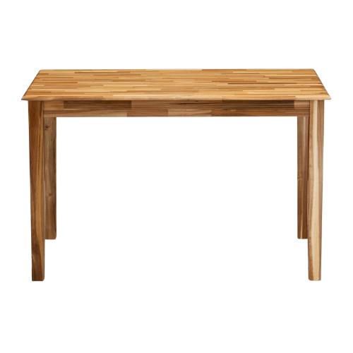 Rectangular Wooden Kitchen Dining Table – Modern Space-Saving Design